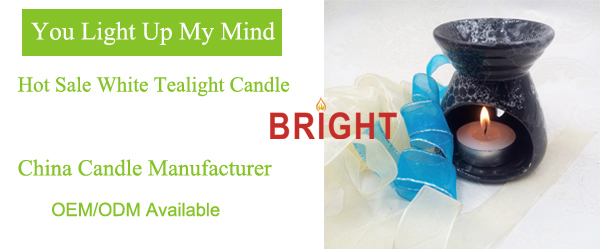 White Tealight Candles with Shrink Wrap Packing