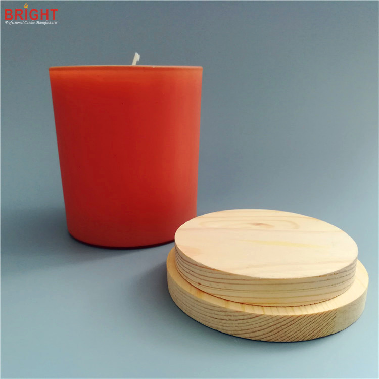Bio natural custom soy wax glass jar candles