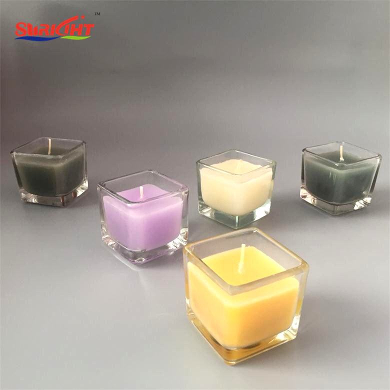 Classic Large Taper Soy Wax Classic Lights Scented Square Candles