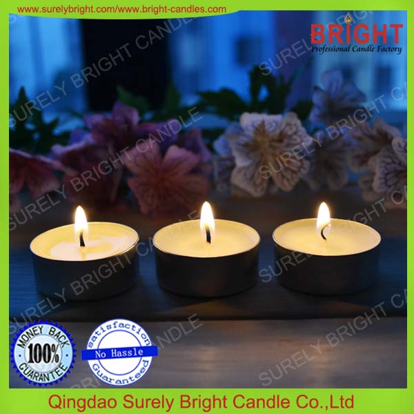 High Quality  Small White Tealight Candle Wax light candles