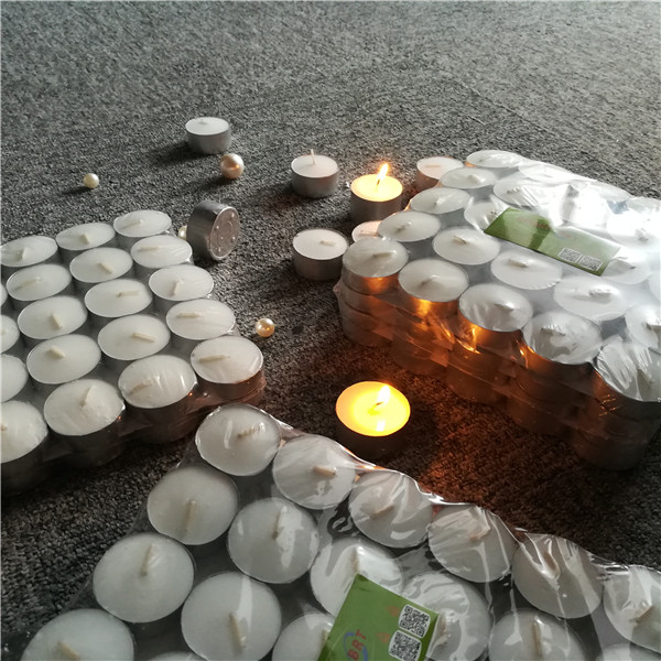 Mini cheap white 8 hour tealight candles supermarket china supplier