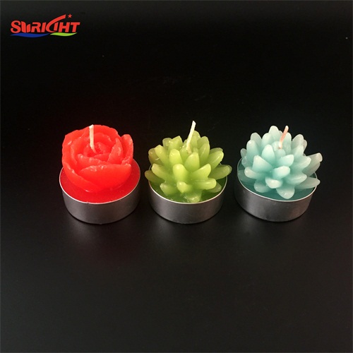 Flower Shape Gift Pack Aromatic Tealight Candle