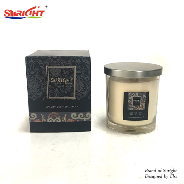 High End Scented Soy Candle With Gift Packaging