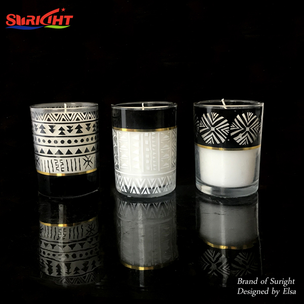Various Sizes Scented Soy Candle in Glass