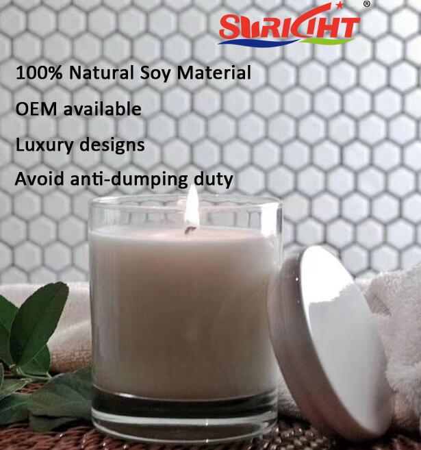 Home Decoration Massage Use High Quality China Factory Scented Candle