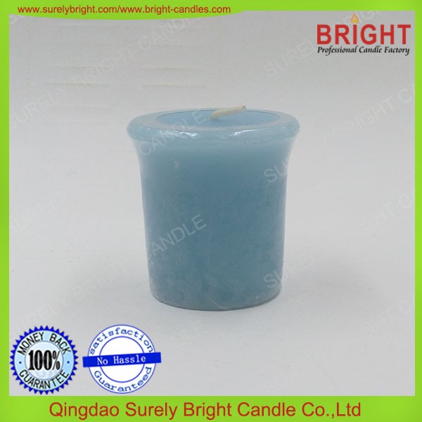 Paraffin Wax Material Non-toxic Tearless Gift Votive Candles Set