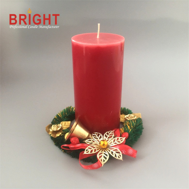 Wholesale luminara christmas laurel scented gift candle