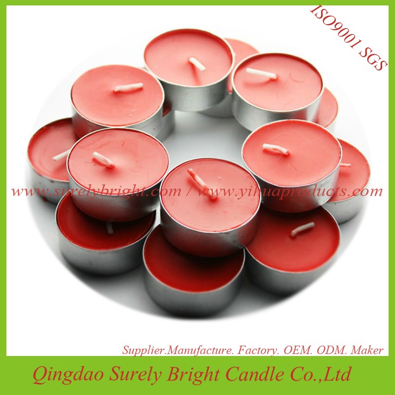 Color Aroma Tealight Candle By Handmade