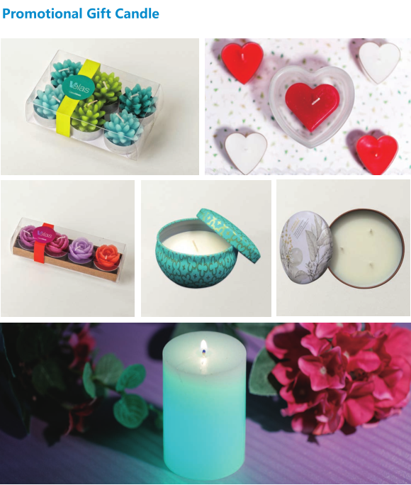 Candle Wholesale Color Scented Layered Pillar Candle
