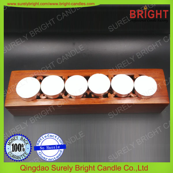 Manufacturing White Unscented T Light Candles