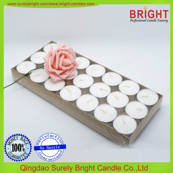 Tealight candle 8 hour burning time with factory price