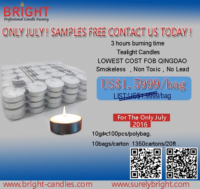 ONLY JULY ! SAMPLES FREE CONTACT US TODAY !