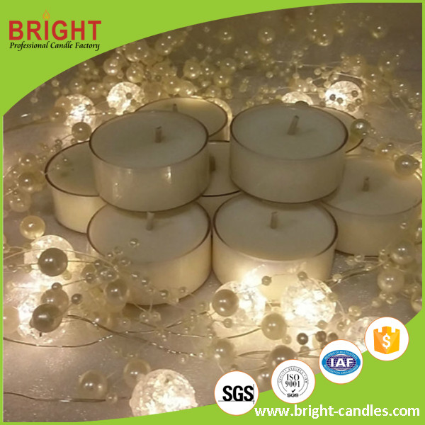 Plastic Cup Decoration Burning Tealight Candles Made In China