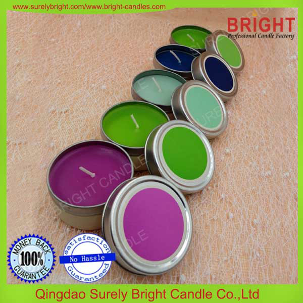 Scented Tin Candles Promotional Gift Set