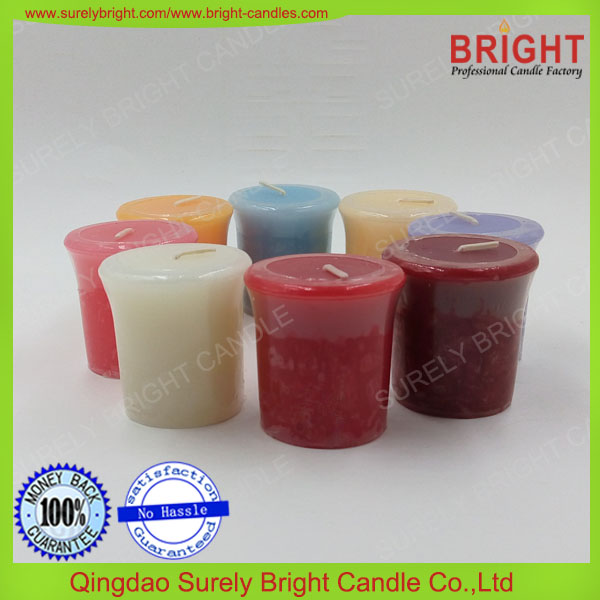Smooth Surface Scented Votive Candles Wholesale Made in China