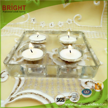 Glass Tea Light Candles and Votive Candles Stand Holder