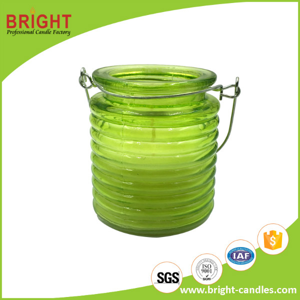 Citronella Outdoor Candles in Glass Candle Holder