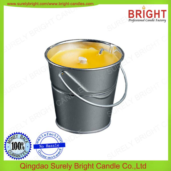 Bucket Shape 3% Citronella Scented No Anti-dumping Duty Outdoor Candles