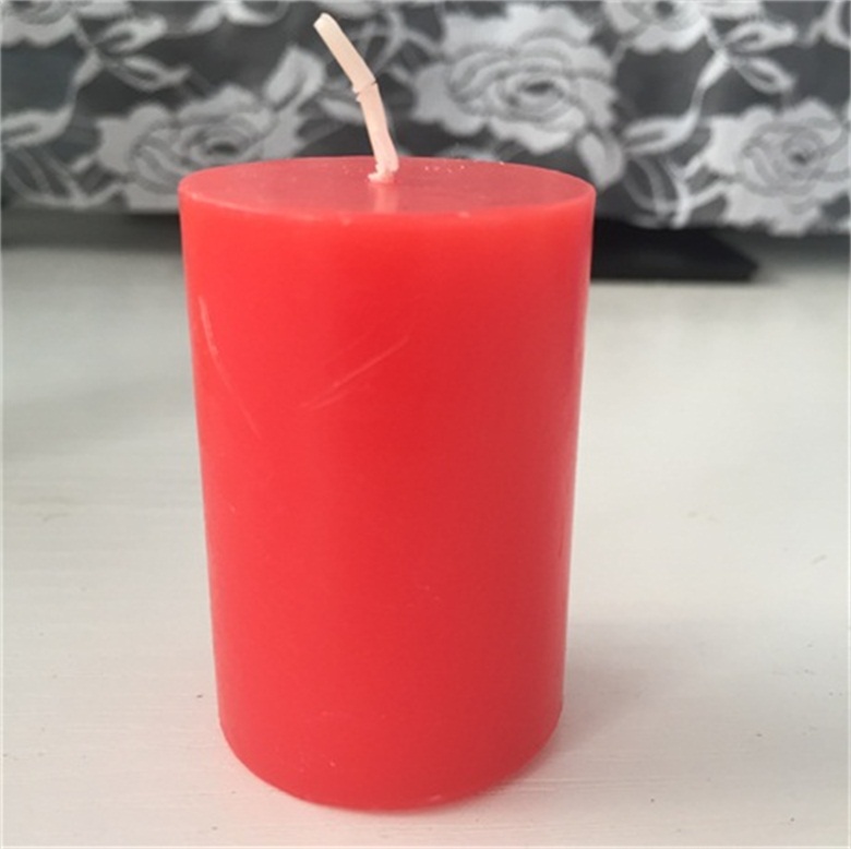 Smooth Surface Multi Colored For Church Use Pillar Votive Candles