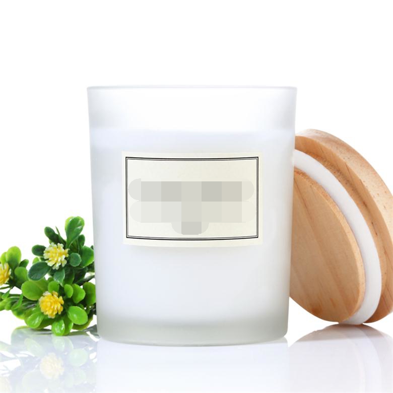 Specialized Logo Dull Polish Soy Wax Retailer Of Decorative Glass Jar Candle