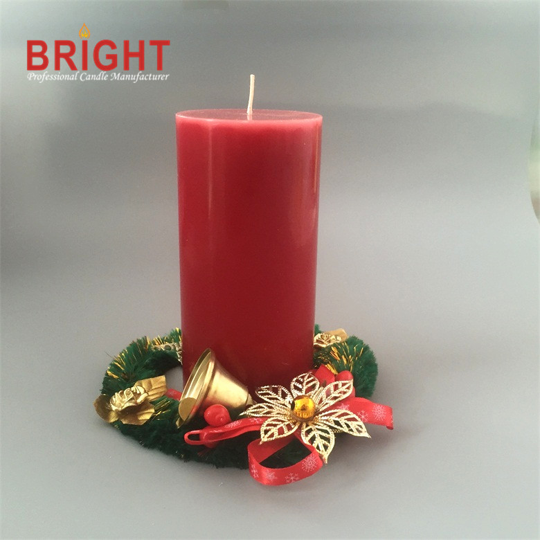 Wholesale luminara christmas laurel scented gift candle