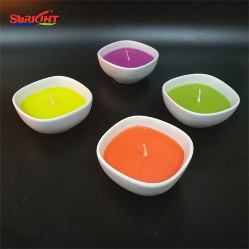 Personalized Aromatic Scented Perfumed Colored Cheap White Can Candles