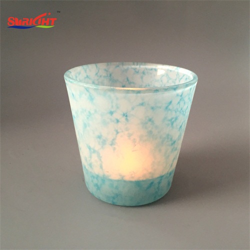 Custom OEM Crystal Glass Designer Handmade Votive Candle Holders