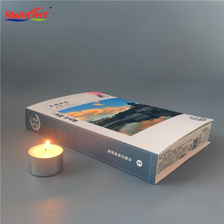 Corporate Gift Set Unique Tealight Candle in Book Box 8H tealight