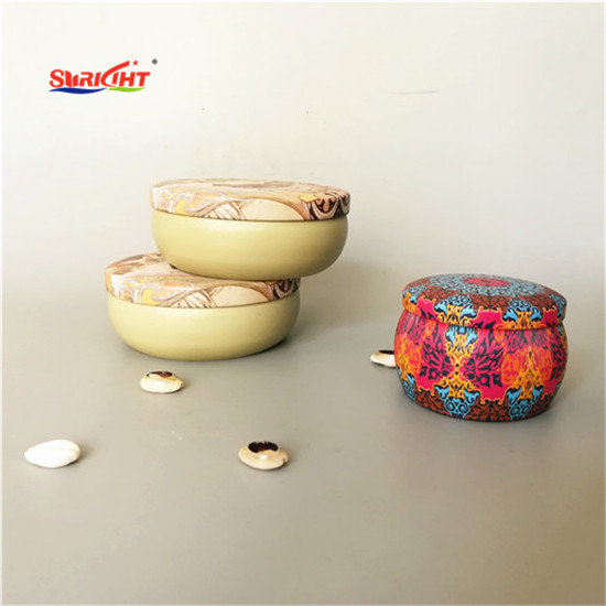 Housemade Soy Wax Decorative Personalized Pattern Big Metal Tin Candle Holder