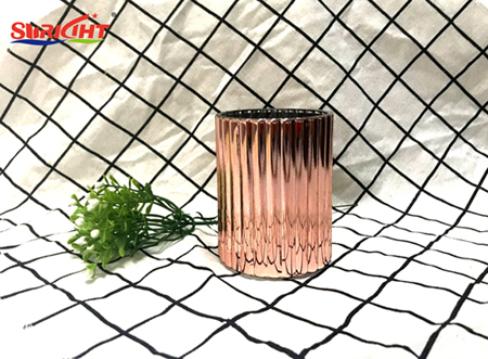 Golden Electroplated Glass tumbler