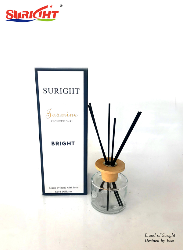 White Glass Tumbler Reed Diffuser with Private Logo