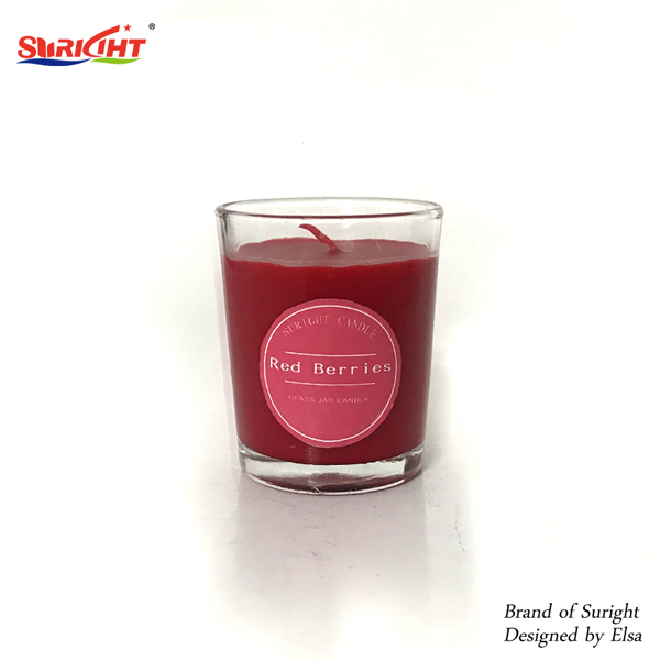 New Design Scented Soy Wax Candle In Glass