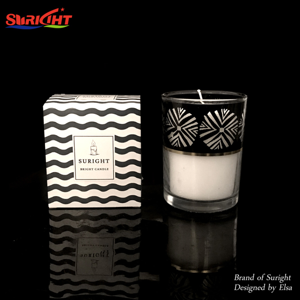 Soy Wax Candle With Black Gift Box