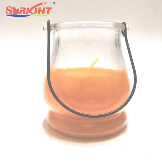Beauty Gift Decorating Glasses Of Orange Outdoor Candles