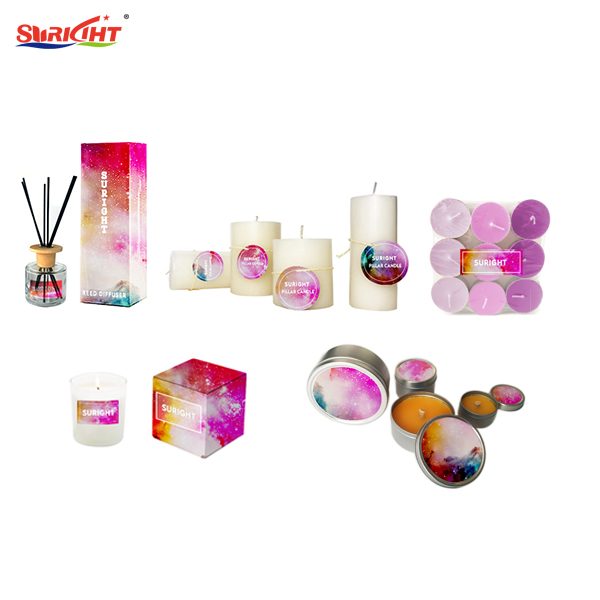 Promotional gift scented candle set candles and reed diffuser set