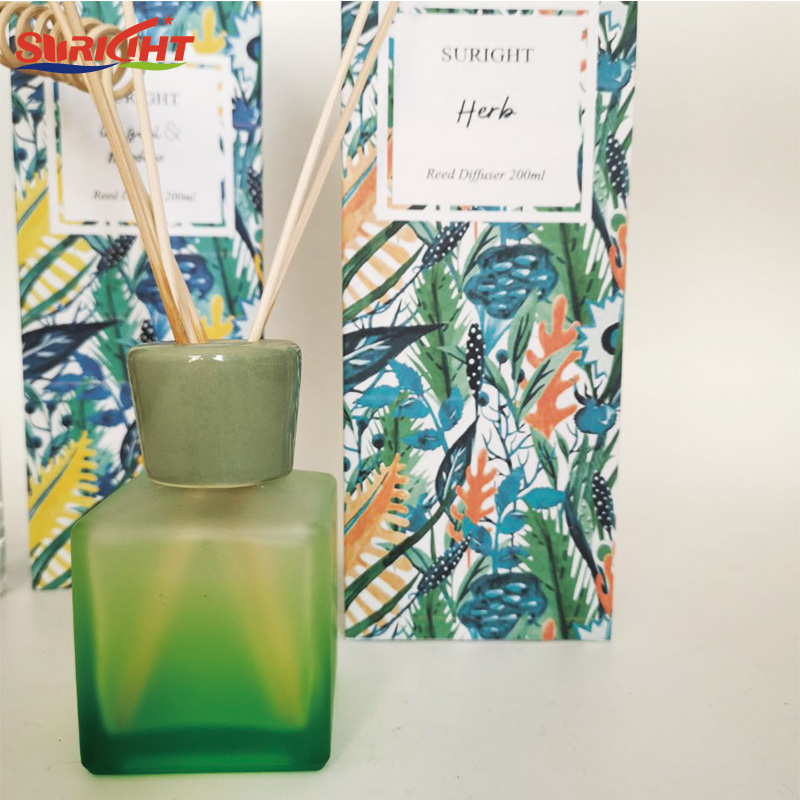 Green pure and fresh home decoration reed diffuser